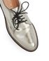Jimmy Choo Metallic Derby Shoes, other view