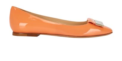 Jimmy Choo Harlow Square Toe Flats, front view