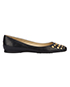Jimmy Choo Studded Flats, front view