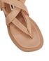 Jil Sander Twisted Flat Sandals, other view