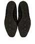 Jimmy Choo Suede Studded Loafers, top view