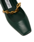 Jimmy Choo Diamond Tilda Flat, &pound;250, Shoes, Green, Leather, Other view