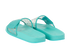 Jimmy Choo Fitz Logo Slides, back view