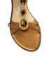 Jimmy Choo Flat Sandals, &pound;90, Shoes, Brown, Leather, Other view