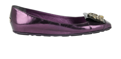 Jimmy Choo Gemini Ballet Flats, front view
