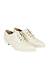 Lanvin White Derby Shoes, side view