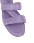 Bottega Veneta The Band Flat Sandals, &pound;175, Shoes, Purple, Leather, Other view