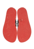 Christian Louboutin Spike Flip Flops, top view