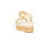Christian Louboutin Cataclou Wedge Sandals, back view