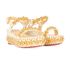 Christian Louboutin Cataclou Wedge Sandals, side view
