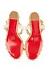 Christian Louboutin Cataclou Wedge Sandals, top view