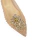 Christian Louboutin Marenude Crystal Mesh Flats, other view
