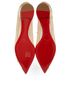 Christian Louboutin Degra Mesh Flats, top view