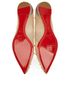 Christian Louboutin Degra Mesh Flats, top view