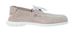 Christian Louboutin Geromoc Boat Shoes, Mens, Suede, Tapue, UK 6, B/DB, 3*