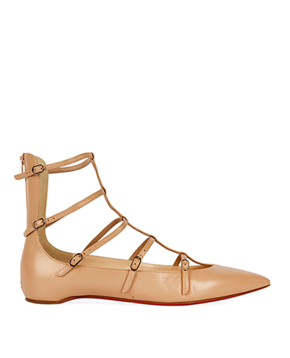 Christian Louboutin Toerless Muse Flats, front view