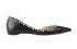 Christian Louboutin Irishell Studded Flats, front view