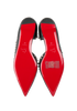 Christian Louboutin Irishell Studded Flats, top view