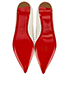 Christian Louboutin Anianna Studded Pointed Flats, top view