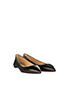 Christian Louboutin Pointed Toe Flats, side view