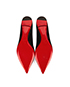 Christian Louboutin Pointed Toe Flats, top view