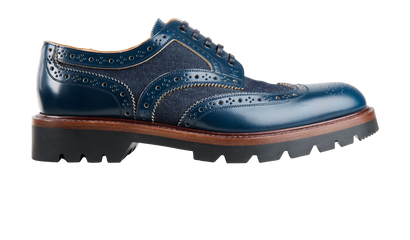 Louis Vuitton Denim Dress Shoes, front view