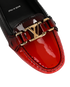 Louis Vuitton Oxford Shadow Moccasins, &pound;350, Shoes, Black/Red, Patent Leather, Other view