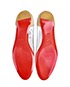 Christian Louboutin Corta Mia Slingback Flats, top view