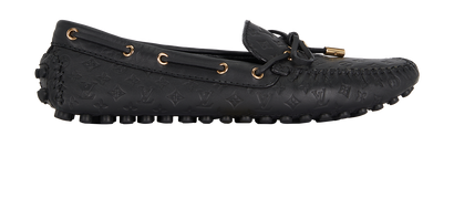 Louis Vuitton Embossed Gloria Flat Loafer, front view
