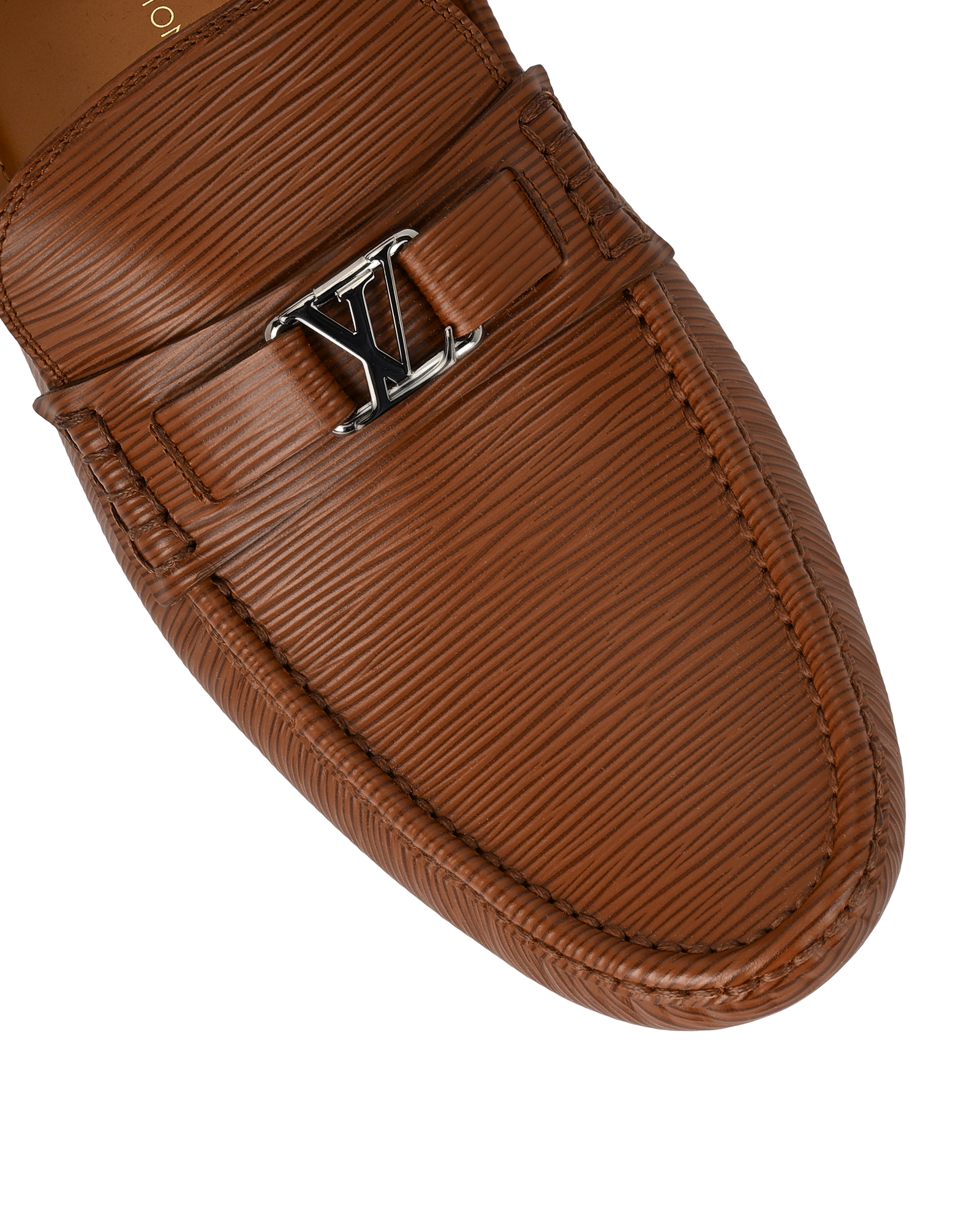 Louis Vuitton Hockenheim Moccasins, &pound;450, Shoes, Brown, Leather, Other view