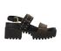 Louis Vuitton Monogram Laureate Sandals, front view