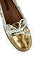 Louis Vuitton Metallic Marina Boat Shoes, other view