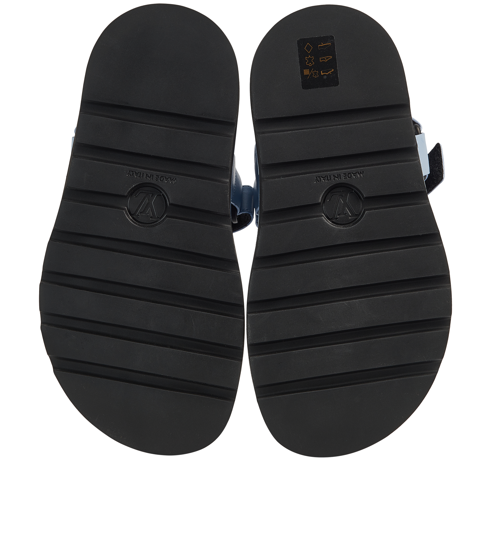 Louis Vuitton Chunky Sandals, &pound;495, Shoes, Blue, Leather, Top view