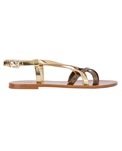 Louis Vuitton Flat Sandals, front view