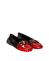 Louis Vuitton Red Driving Shoes, side view