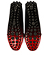 Louis Vuitton Red Driving Shoes, top view