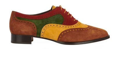 Manolo Blahnik Lace Up Oxford Shoes, front view