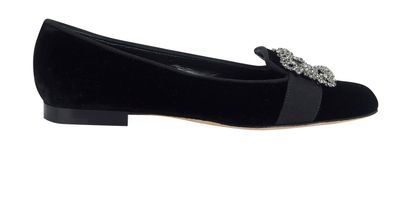 Manolo Blahnik Marria Flats, front view
