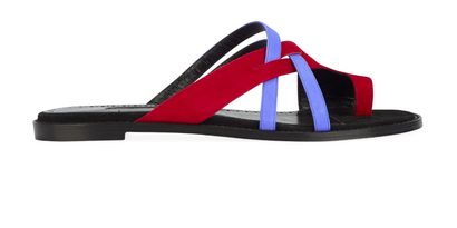 Manolo Blahnik Slides, front view