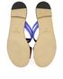 Manolo Blahnik Slides, top view