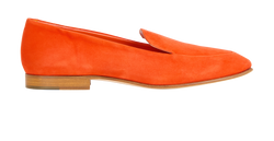 Manolo Blahnik Pitaka Li Loafers, Suede, Orange, UK6, DB/B, 3*