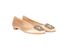 Manolo Blahnik Hangisi Jewel Buckle Flats, side view