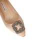 Manolo Blahnik Hangisi Jewel Buckle Flats, other view
