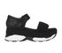 Marni Glitter Velcro Strap Platform Sandals, front view