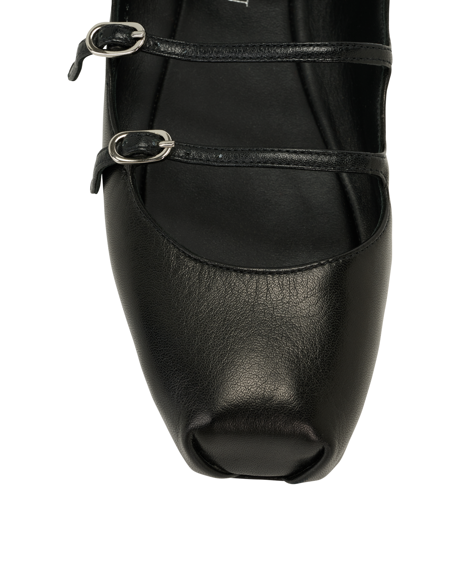 Alexander McQueen Ballet Flats, &pound;220, Shoes, Black, Leather, Other view