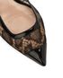 Alexander McQueen Pointy Toe Lace Flats, other view