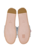 Miu Miu Rose Detail Slip On Sandal, top view