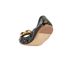 Miu Miu Embellished Peep Toe Ballerinas, back view