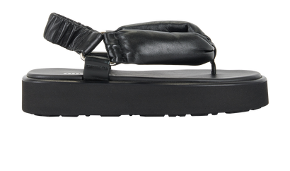 Miu Miu Platform Sandals, front view