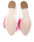 Miu Miu Faux Fur Detail Flats, top view